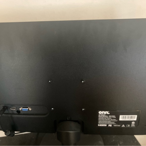 On Running Black Computer Monitor - Picture 2 of 2